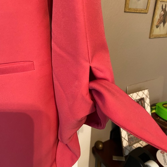 Bright pink nwt Diane Gilman blazer - Picture 2 of 4